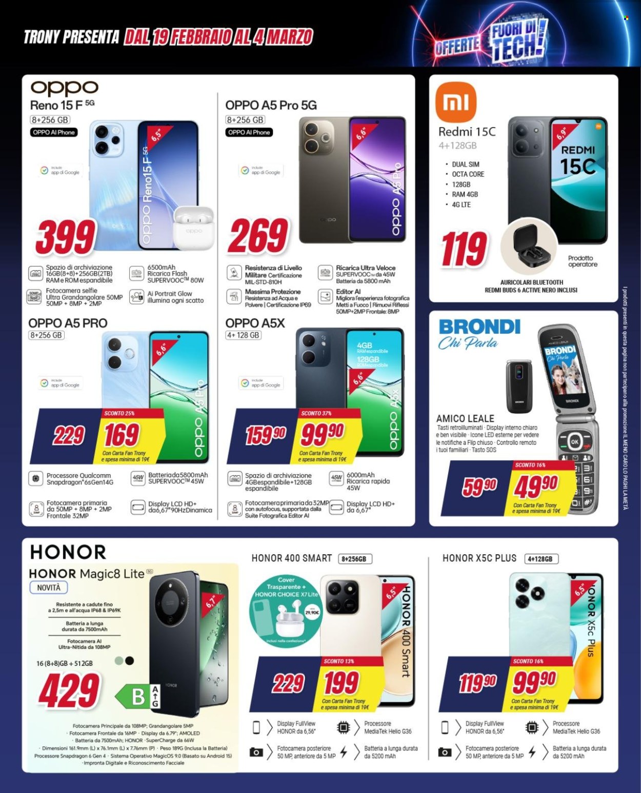 Volantino Trony - 19/2/2026 - 18/3/2026. Pagina 18