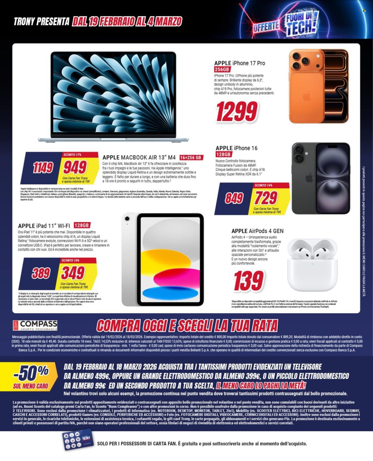 Volantino Trony - 19/2/2026 - 18/3/2026. Pagina 20