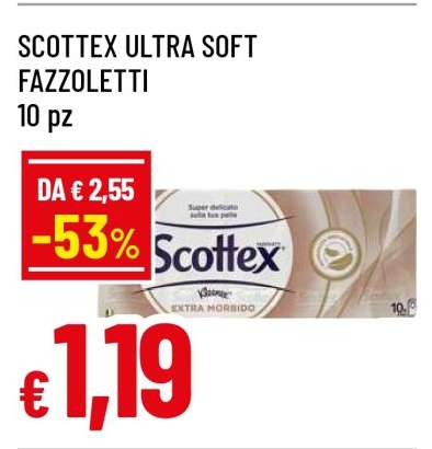 SCOTTEX ULTRA SOFT FAZZOLETTI