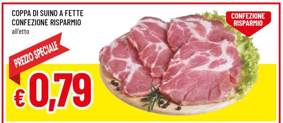 Coppa di Suino a Fette