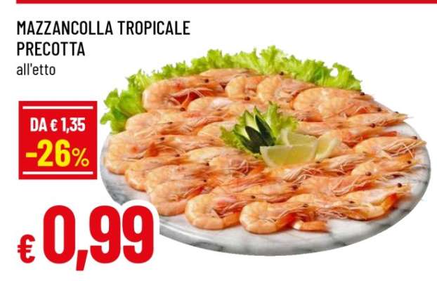 Mazzancolla tropicale precotta