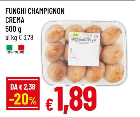 FUNGHI CHAMPIGNON CREMA