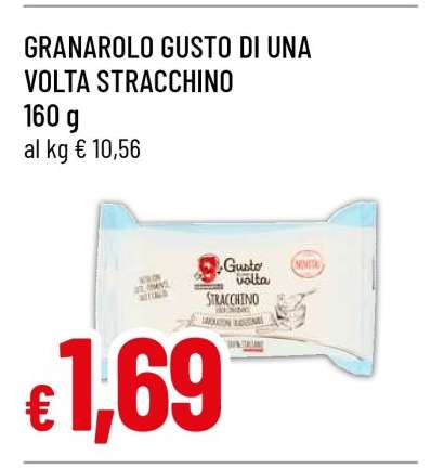 GRANAROLO GUSTO DI UNA VOLTA STRACCHINO
