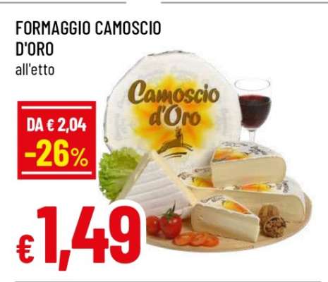 Formaggio Camoscio d'Oro