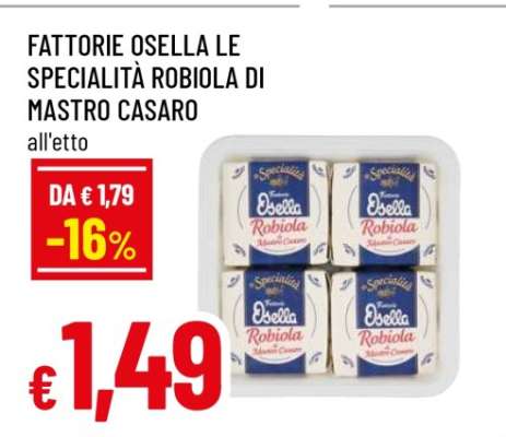Fattorie Osella Le Specialità Robiola di Mastro Casaro