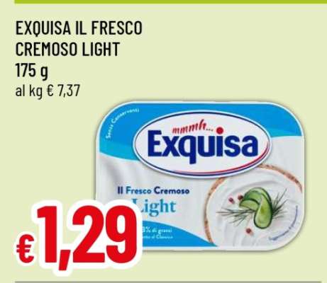 EXQUISA IL FRESCO CREMOSO LIGHT