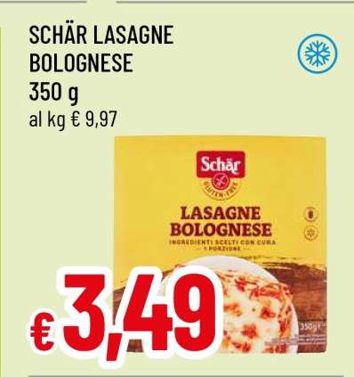 SCHÄR LASAGNE BOLOGNESE