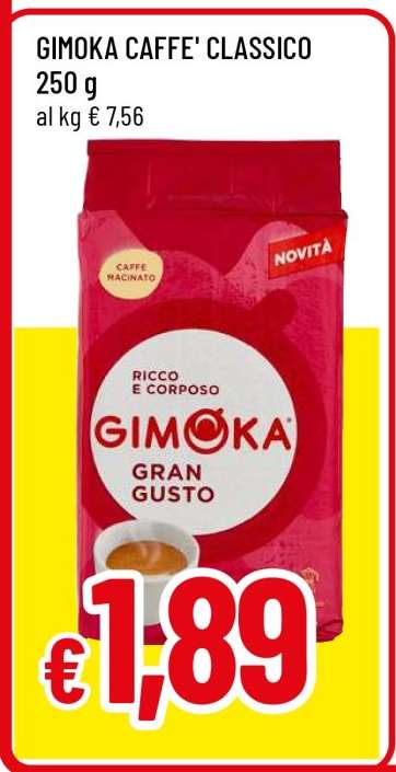 GIMOKA CAFFE' CLASSICO 250 g
