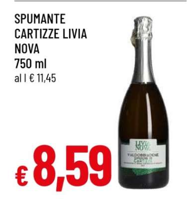 SPUMANTE CARTIZZE LIVIA NOVA