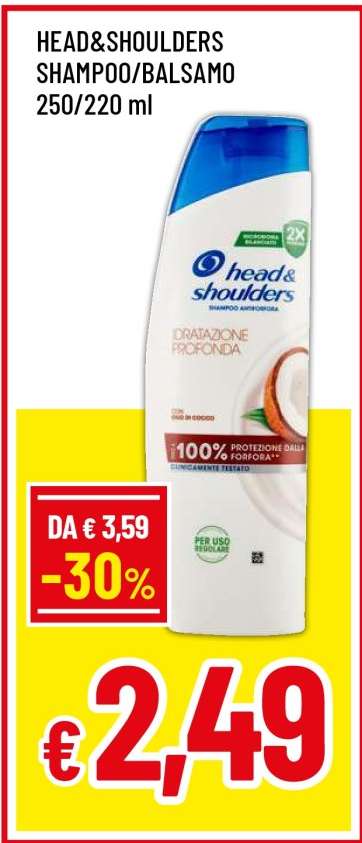 HEAD&SHOULDERS SHAMPOO/BALSAMO 250/220 ml