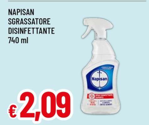 NAPISAN SGRASSATORE DISINFETTANTE