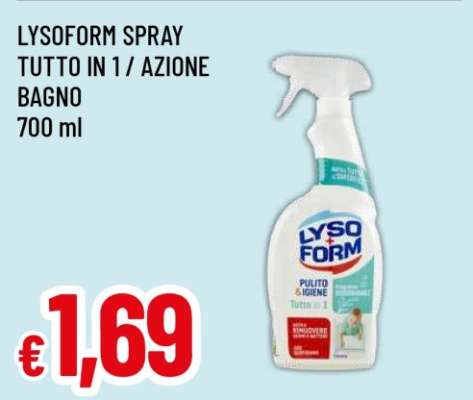 LYSOFORM SPRAY TUTTO IN 1 / AZIONE BAGNO