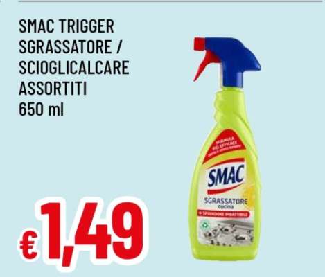 SMAC TRIGGER SGRASSATORE/SCIOGLICALCARE ASSORTITI