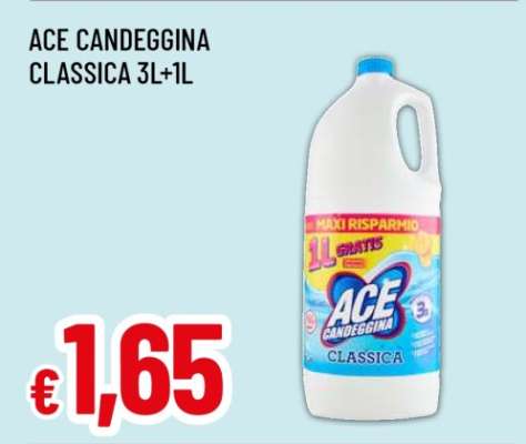 ACE CANDEGGINA CLASSICA 3L+1L