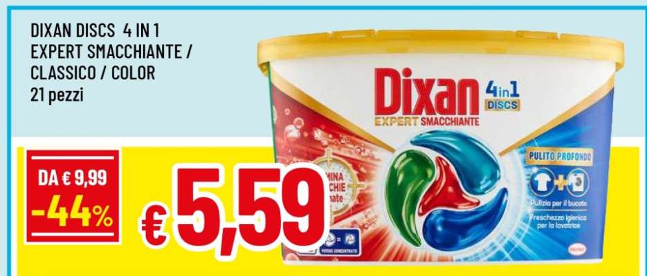 Dixan Discs 4 in 1