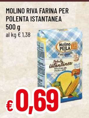 MOLINO RIVA FARINA PER POLENTA ISTANTANEA