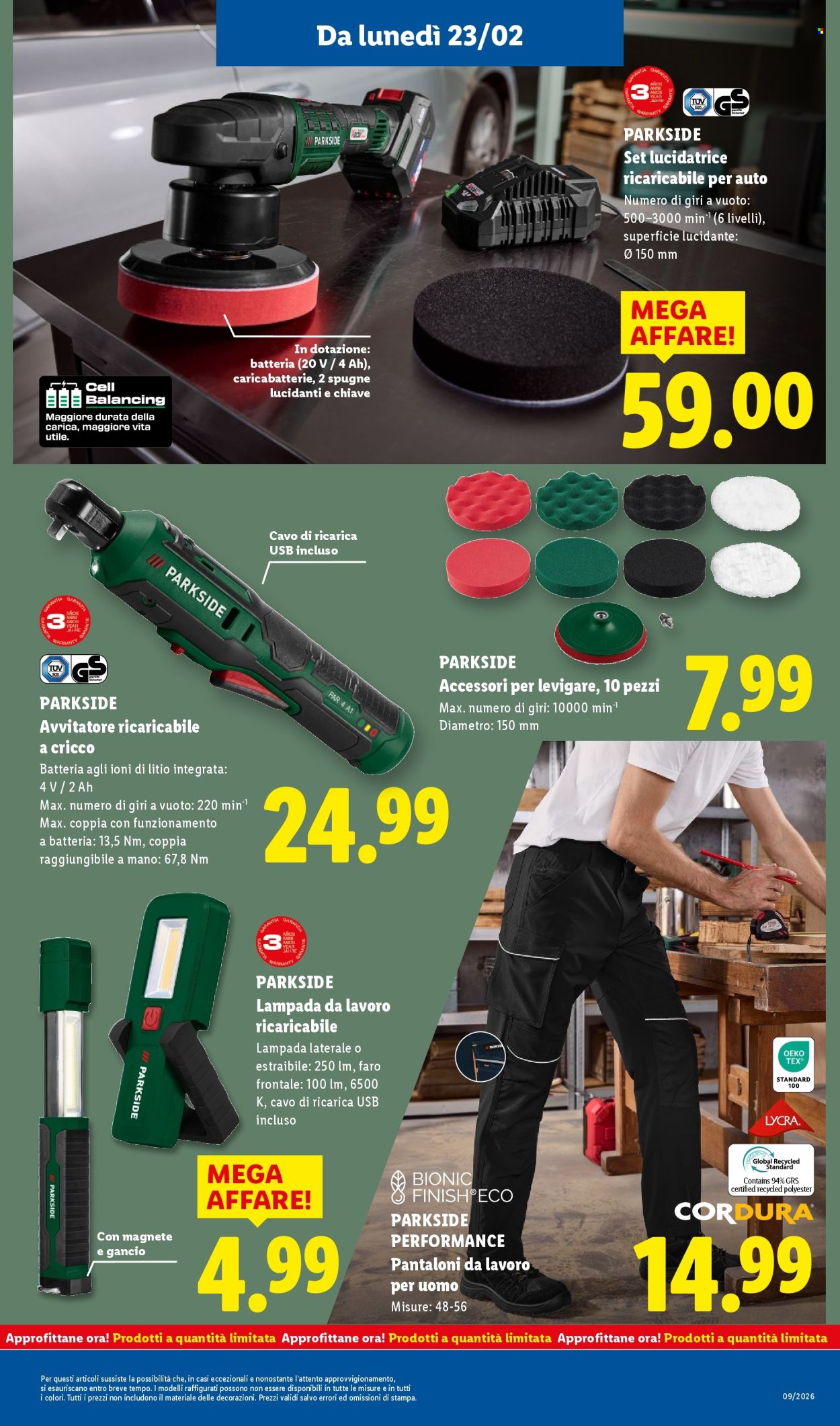 Volantino Lidl - 23/2/2026 - 1/3/2026. Pagina 29