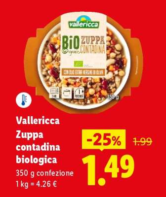 Vallericca Zuppa contadina biologica