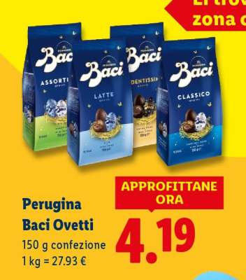 PERUGINA Baci Ovetti
