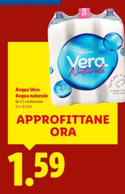 Acqua Vera Acqua naturale