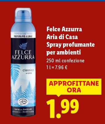 Felce Azzurra Aria di Casa Spray profumante per ambienti
