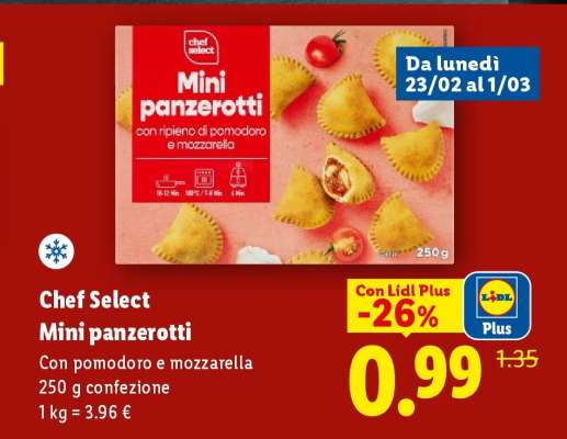 Chef Select Mini panzerotti