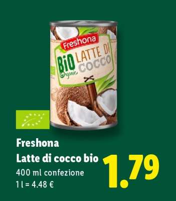 Freshona Latte di cocco bio