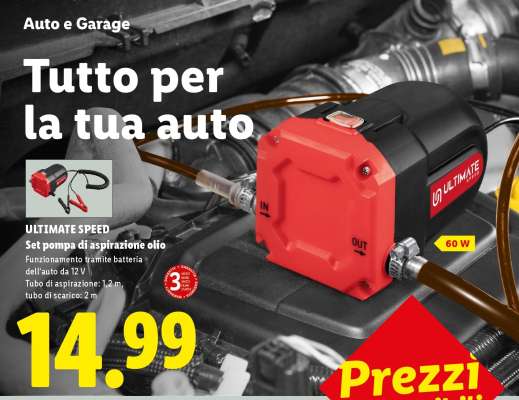 ULTIMATE SPEED Set pompa di aspirazione olio