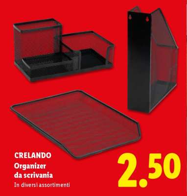 CRELANDO Organizer da scrivania