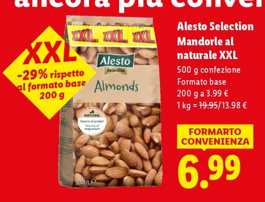 Alesto Selection Mandorle al naturale XXL