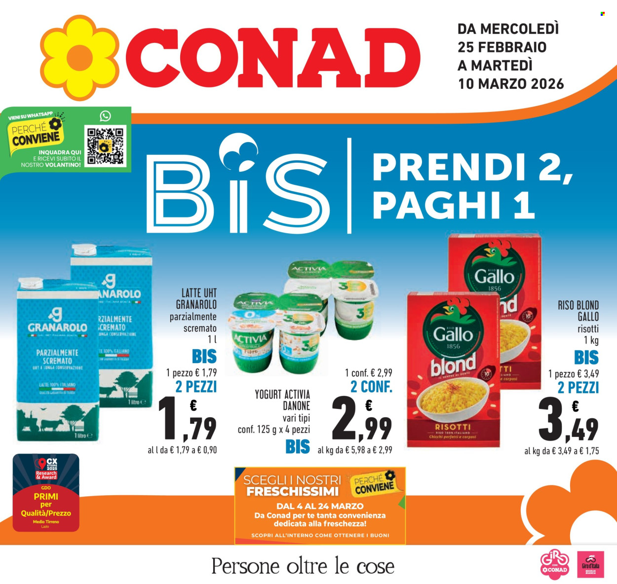 Volantino Conad - 25/2/2026 - 10/3/2026. Pagina 1