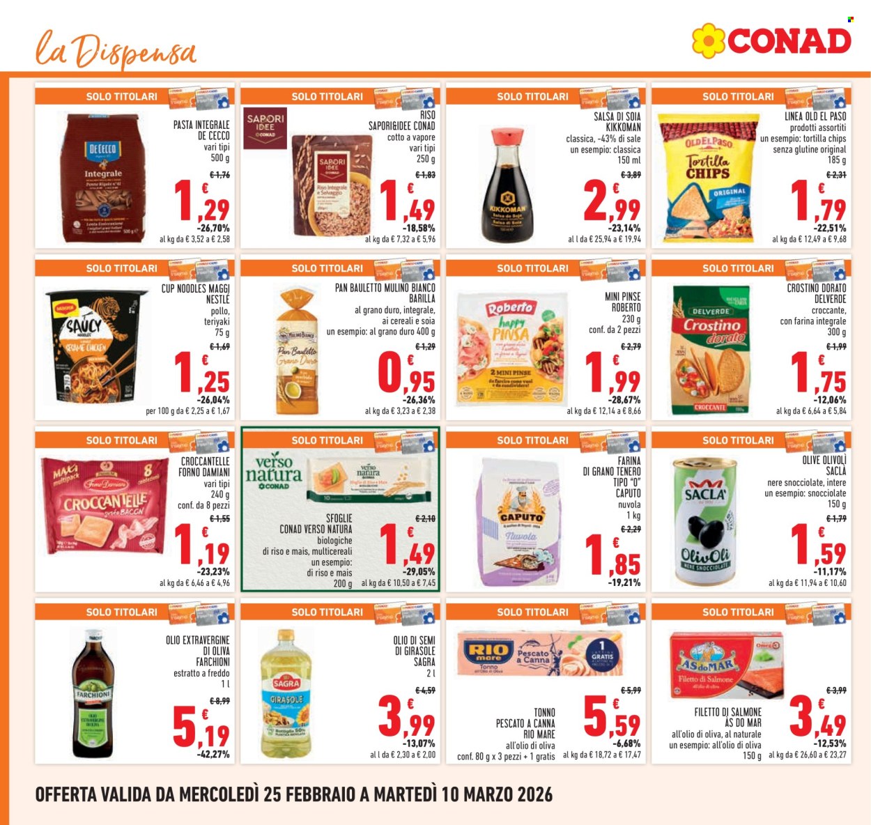 Volantino Conad - 25/2/2026 - 10/3/2026. Pagina 18