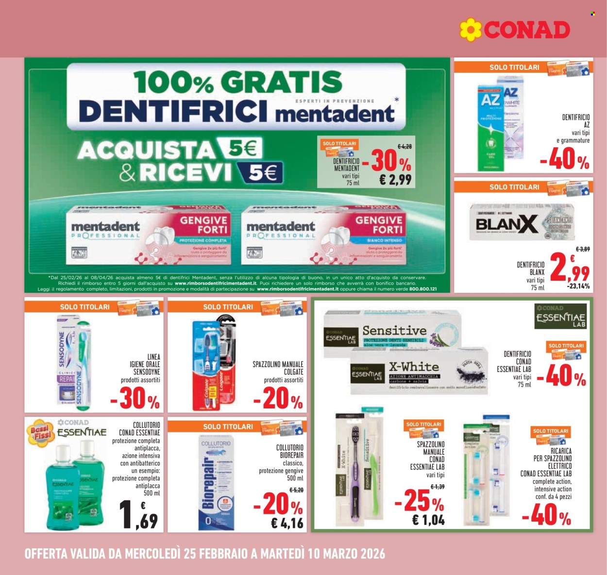 Volantino Conad - 25/2/2026 - 10/3/2026. Pagina 24