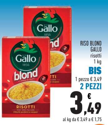 Riso Blond Gallo