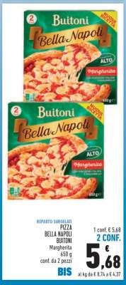 Pizza Bella Napoli Buitoni