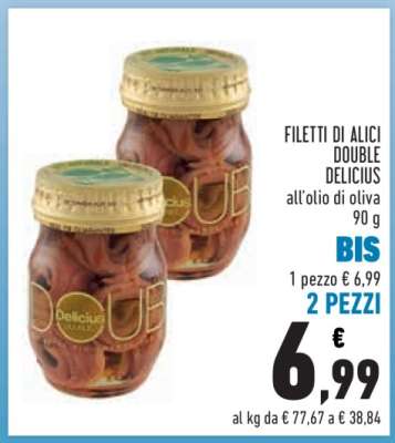 FILETTI DI ALICI DOUBLE DELICIUS
