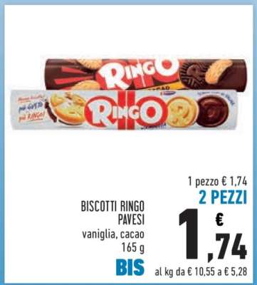 BISCOTTI RINGO PAVESI
