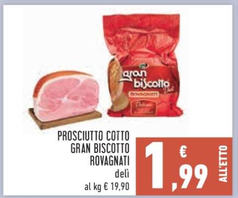 Prosciutto Cotto Gran Biscotto Rovagnati