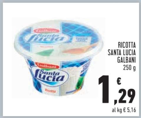 RICOTTA SANTA LUCIA GALBANI