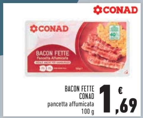 BACON FETTE CONAD