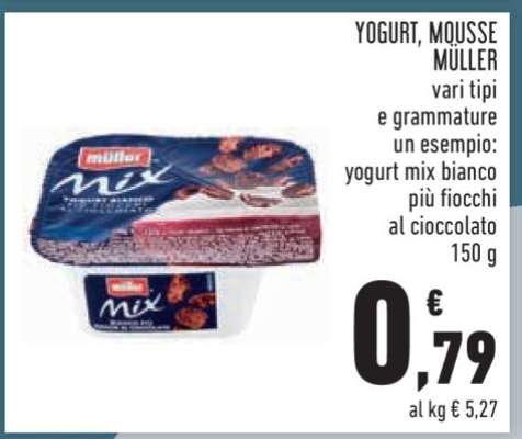 Yogurt, Mousse Müller