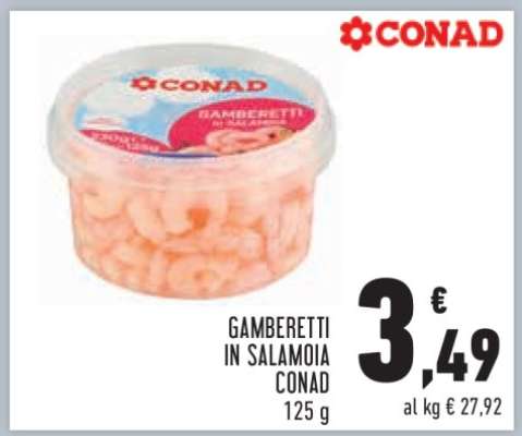 Gamberetti in Salamoia Conad