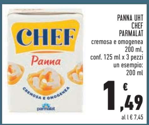 PANNA UHT CHEF PARMALAT