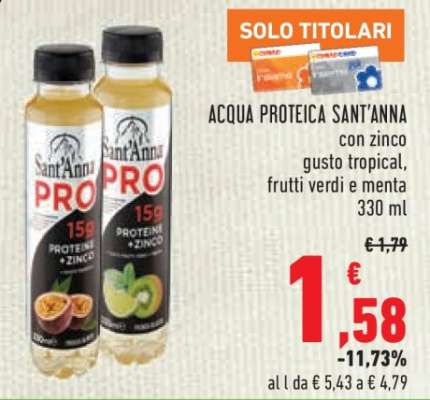Acqua Proteica Sant'Anna