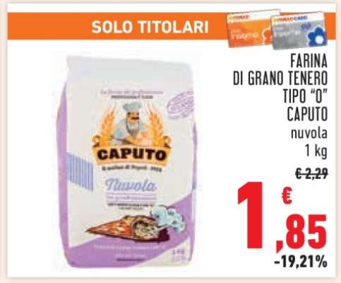 FARINA DI GRANO TENERO TIPO “0” CAPUTO