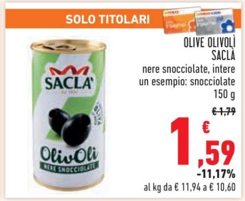 OLIVE OLIVOLÌ SACLÀ