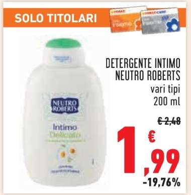 DETERGENTE INTIMO NEUTRO ROBERTS