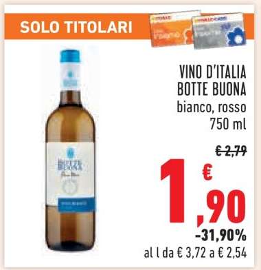 Vino D'Italia Botte Buona