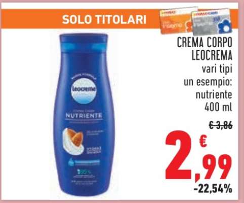CREMA CORPO LEOCREMA