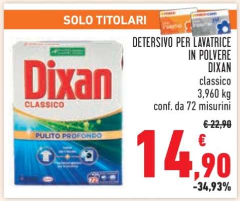 Dixan Classico